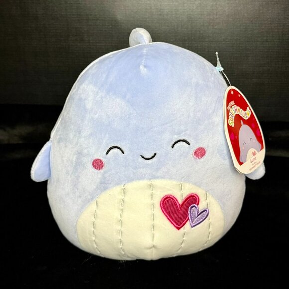 Squishmallows Other - NWT Samir 8" The Valentine Whale Squishmallow